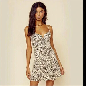 Blue Life leopard sexpot mini dress